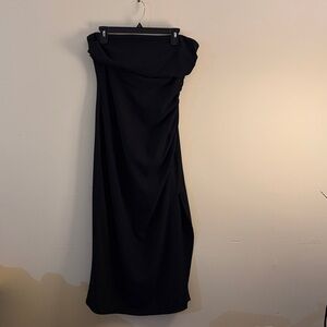 Zara Black Strapless Dress